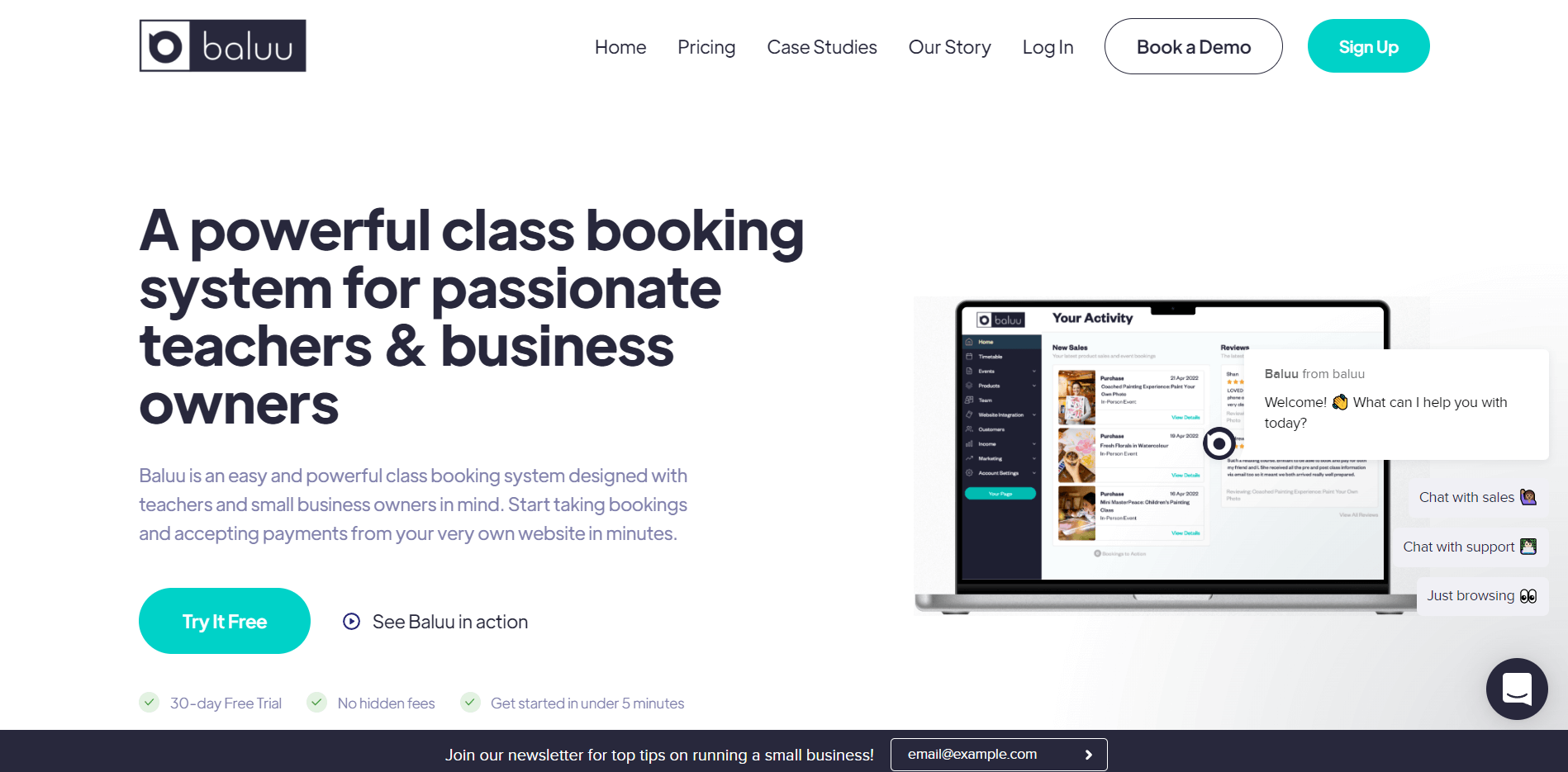 booked classes